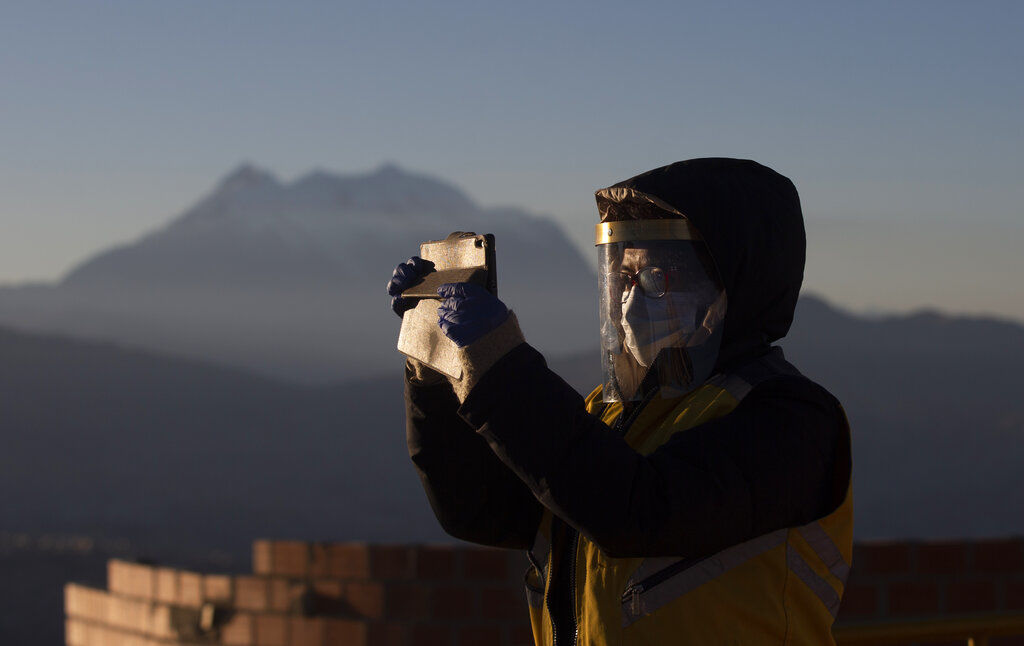 APTOPIX Virus Outbreak Bolivia Andean New Year